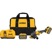 Ensemble de meuleuse sans balai FlexVolt avec frein antirecul, Roue de 4-1/2" - 6", 60 V Cam Industrial