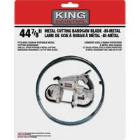 Lame de scie &agrave; ruban, Bim&eacute;tal, 44-7/8" lo x 1/2" la x &eacute;paisseur 0,02", 10-14 dents par pouce Cam Industrial