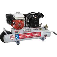 Wheelbarrow Air Compressor, Gas, 10 Gal. (12 US Gal), 150 PSI UAK413 | Cam Industrial