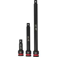 Shockwave Impact Duty Socket Extension Set, Impact, 1/2" Drive, 3"/6"/10" L Cam Industrial