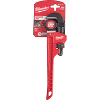 Cl&eacute; &agrave; tuyau, Cap des m&acirc;choires 1-1/2", Longueur 10", Fini Rev&ecirc;tement en poudre, Prise Ergonomique Cam Industrial