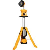 20V Max Cordless Tripod Light, LED, 3000 Lumens, Plastic Housing Cam Industrial
