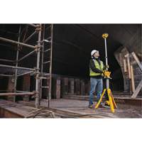20V Max Cordless Tripod Light, LED, 3000 Lumens, Plastic Housing Cam Industrial