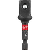 Shockwave Impact Socket Adapter, 1/4" Drive Size, 1/2" Male Size, Ball, 2" L Cam Industrial