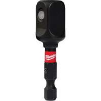 Shockwave Impact Socket Adapters, 1/4" Drive Size, 1/2" Male Size, Ball, 2" L Cam Industrial