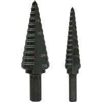 Step Bit Set, 1/8"/3/16" - 1/2"/7/8"  Cam Industrial