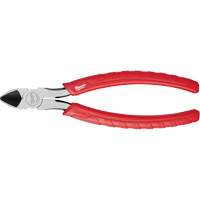 Comfort Grip Diagonal Cutting Pliers, 8" L Cam Industrial