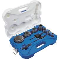 General Hole Saw Set, 11 Pieces Cam Industrial