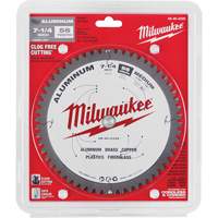 Lame de scie circulaire pour la coupe d'aluminium, 7-1/4", 56 dents, Pour Plastique/Fibre de verre/Non ferre Cam Industrial