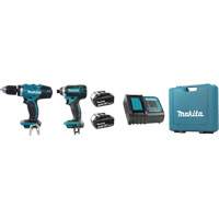 LXT&reg; 2 Tool Combo Kit, Lithium-Ion, 18 V Cam Industrial