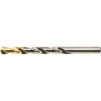 Drillco&reg; TiN Tipped Jobber Drill Bit, High Speed Steel, 1/16", 1-7/8" L, 7/8" Flute, 135° Point Angle Cam Industrial