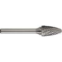 Drillco&reg; Double Cut Ballnose Tree Burr, SF-12 Cam Industrial
