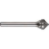 Drillco&reg; Double Cut 90° Cone Burr, SK-1 Cam Industrial