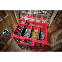 Packout Deep Organizer, 15-1/5" x 19-7/10" x 7", Red Cam Industrial