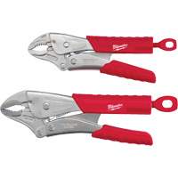 Torque Lock Curved Jaw Locking Pliers Set, 2 Pieces Cam Industrial