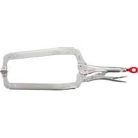 Torque Lock Locking Pliers with Swivel Jaws, 18" Length, C-Clamp Cam Industrial