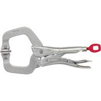 Torque Lock Locking Pliers with Swivel Jaws, 6" Length, C-Clamp Cam Industrial