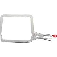 Torque Lock Locking Pliers with Deep Jaws, 18" Length, C-Clamp Cam Industrial