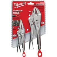 Torque Lock Locking Pliers Set, 2 Pieces Cam Industrial
