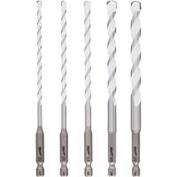 Shockwave Multi-Material Drill Bit Set, 5 Pieces, Carbide Cam Industrial