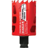 Wood & Metal Hole Saw, 1-7/8", 2-3/8" Depth of Cut, Carbide Cam Industrial