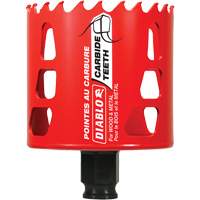 Scie cloche pour bois et m&eacute;tal, 2-3/4", Profondeur de la coupe 2-3/8", Carbure Cam Industrial