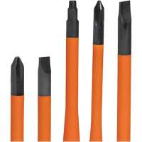 Slim-Tip Insulated Screwdriver Set, 1000 V, 6 Pcs Cam Industrial