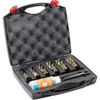 Ensemble de fraises annulaires &agrave; carotter SST, Bronze, Profondeur de la coupe de 1", Tige 3/4" Cam Industrial