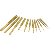 Brass Pin Punch Set, 12 Pieces Cam Industrial