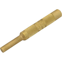 Brass Pin Punch, 5/16" Dia. x 4" L Cam Industrial