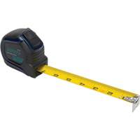 Tape Measure, 1" x 16', Imperial Graduations Cam Industrial