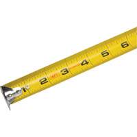 Tape Measure, 1" x 16', Imperial Graduations Cam Industrial