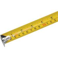 Tape Measure, 1" x 16', Imperial & Metric Graduations Cam Industrial