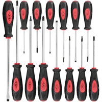IESD-14S Ergonomic Screwdriver Set, 14 Pcs., Magnetic Cam Industrial