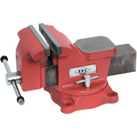&eacute;tau de m&eacute;canicien &agrave; base pivotante, Largeur des m&acirc;choires 6", Profondeur de la gorge 3" Cam Industrial
