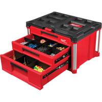 PackOut™ 3-Drawer Tool Box, 22-1/5" W x 14-3/10" H, Red UAW032 | Cam Industrial