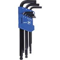 JHHK-9M Hextractor Hex Key Wrench Sets, 9 Pcs., Metric Cam Industrial