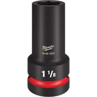 Shockwave Impact Duty Thin Wall Extra Socket, Impact, 1-1/8", 1" Drive, 6 Points, Deep Cam Industrial