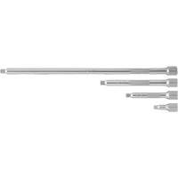 Jeu de rallonges prise, Prise de 1/4", Fini Chrome, 4 Mcx Cam Industrial