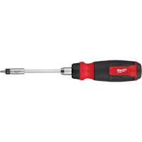 27-in-1 Ratcheting Security Multi-Bit Screwdriver, 10-11/100" L, Cushion Grip Handle Cam Industrial