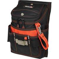 Medium Zip-Top Utility Pouch, Multiple Tool Holder, Ballistic Polyester Cam Industrial