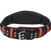 5" Padded Belt, Black/Red Cam Industrial