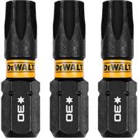 3-Piece FLEXTORQ&reg; Impact Screwdriving Bits, Torx, T-30, 1/4" Drive Cam Industrial