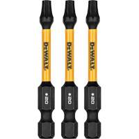3-Piece FLEXTORQ&reg; Impact Screwdriving Bits, Torx, T-20, 1/4" Drive Cam Industrial