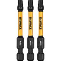 3-Piece FLEXTORQ&reg; Impact Screwdriving Bits, Torx, T-25, 1/4" Drive Cam Industrial