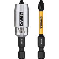 2-Piece FLEXTORQ&reg; Impact Driver Bit Set, Phillips, #2, 1/4" Drive Cam Industrial