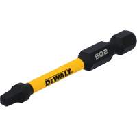 15-Piece Impact Ready Tic-Tac Screw Bit Set, Square, #2 Tip, 1/4" Drive Size, 2" Length Cam Industrial