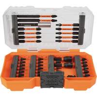 40-Piece ProFlex Impact Driver Bit Set Cam Industrial