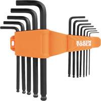 L-Style Ball-End Hex Key Wrench Set, 12 Pcs., Imperial Cam Industrial