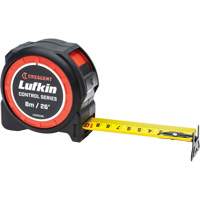 Control Series™ Yellow Clad Tape Measure, 1-3/16" x 26'/8 m, Imperial & Metric Graduations UAX563 | Cam Industrial